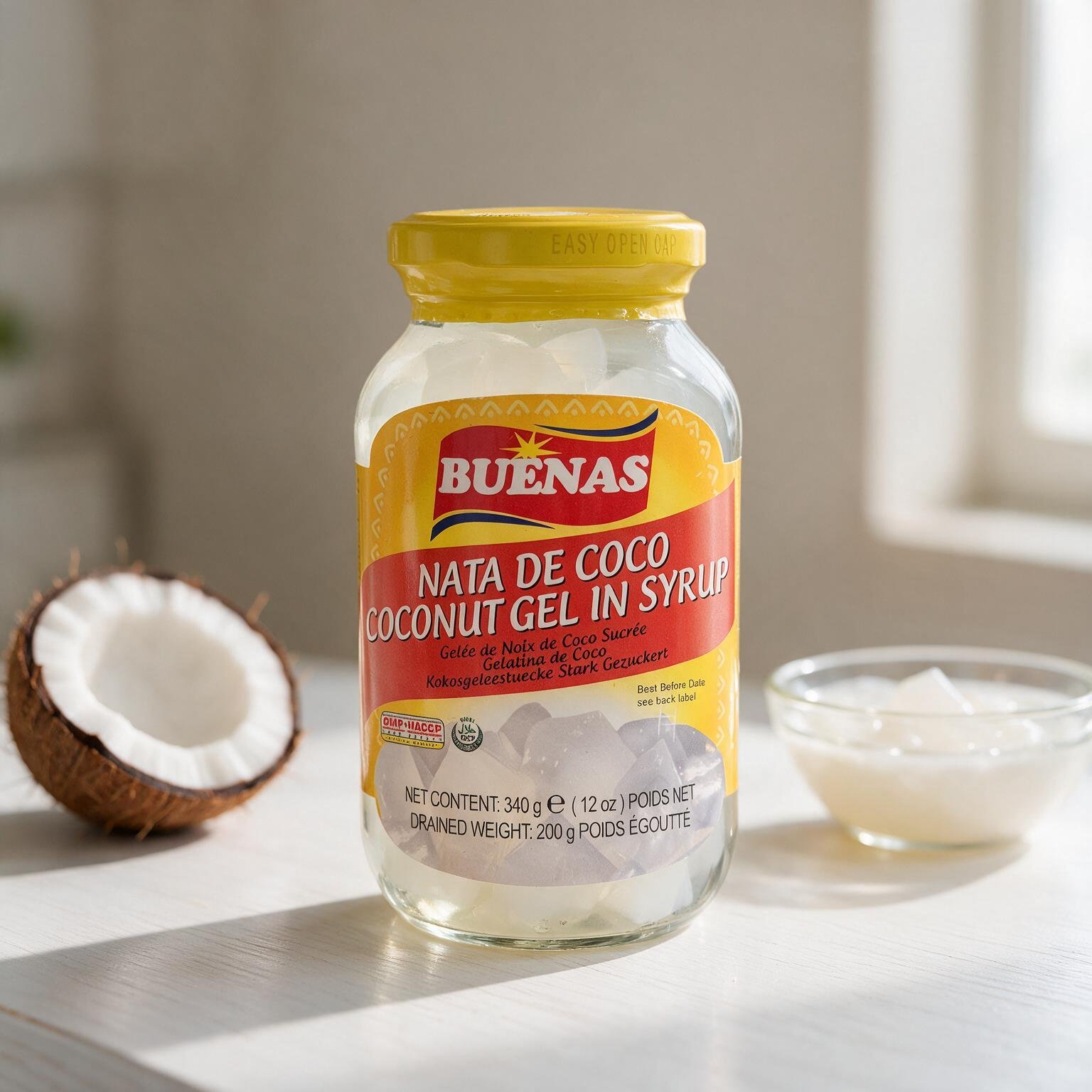 buenas nata de coco coconut gel in syrup (1) buenas nata de coco coconut gel in syrup (1)