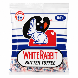 candyman white rabbit butter toffee candy