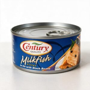 century quality milkfish fillet in oil with black beans (1)