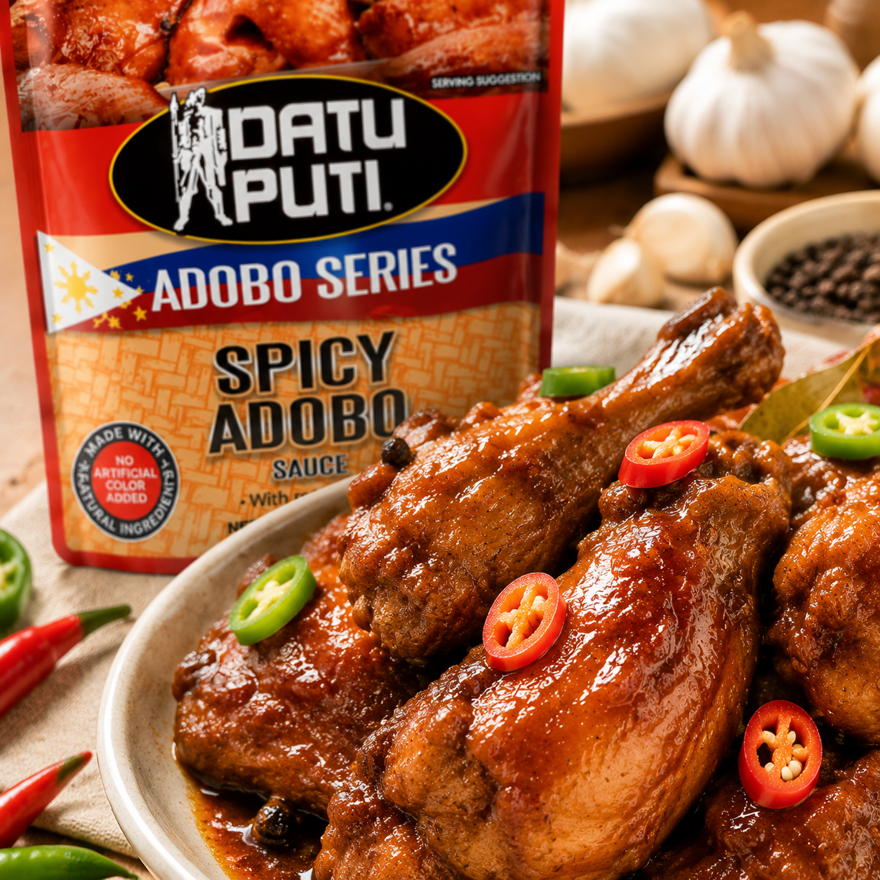 datu puti adobo series spicy adobo sauce (3) datu puti adobo series spicy adobo sauce (3)