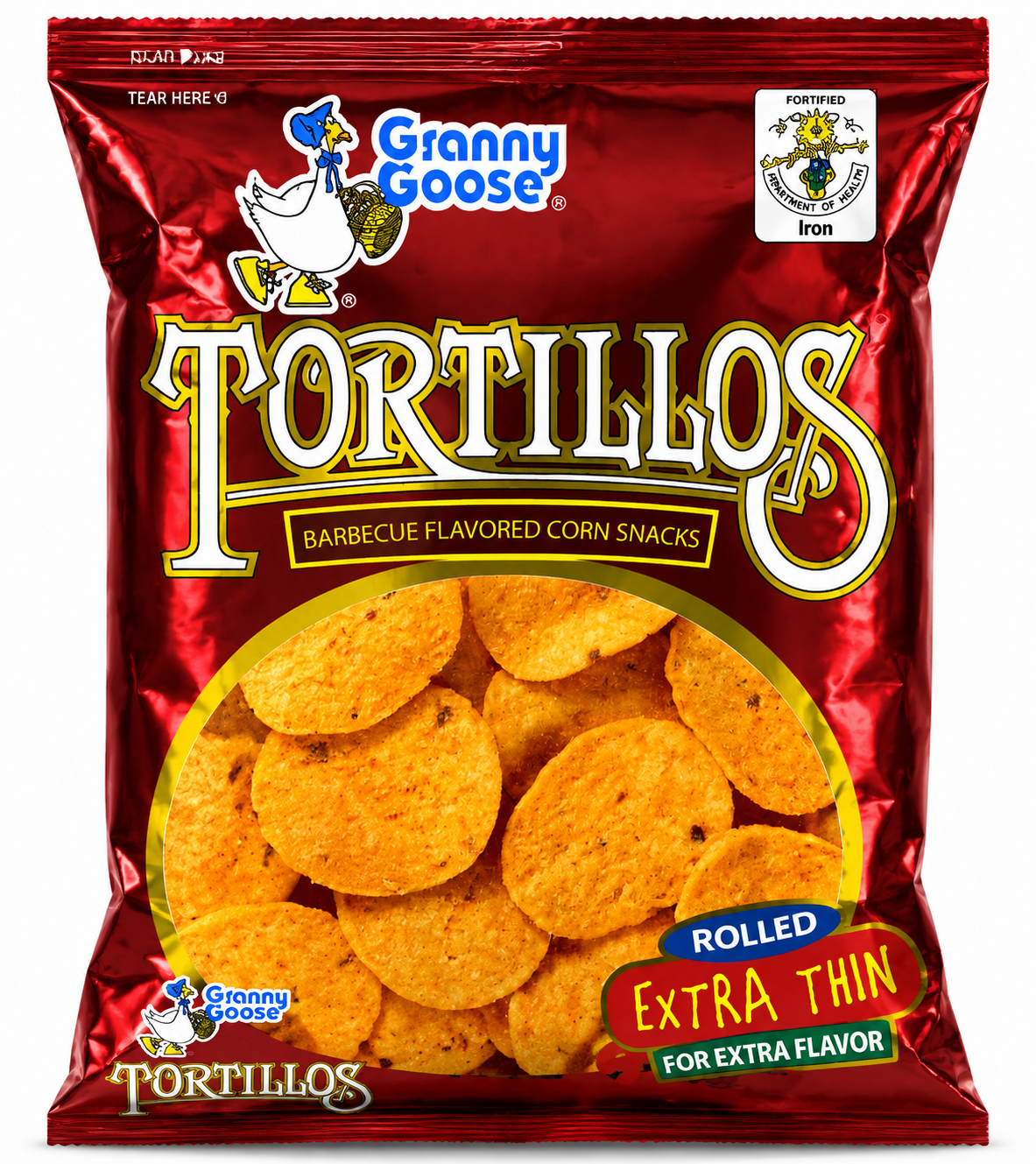 granny goose tortillos barbecue flavored corn snacks granny goose tortillos barbecue flavored corn snacks