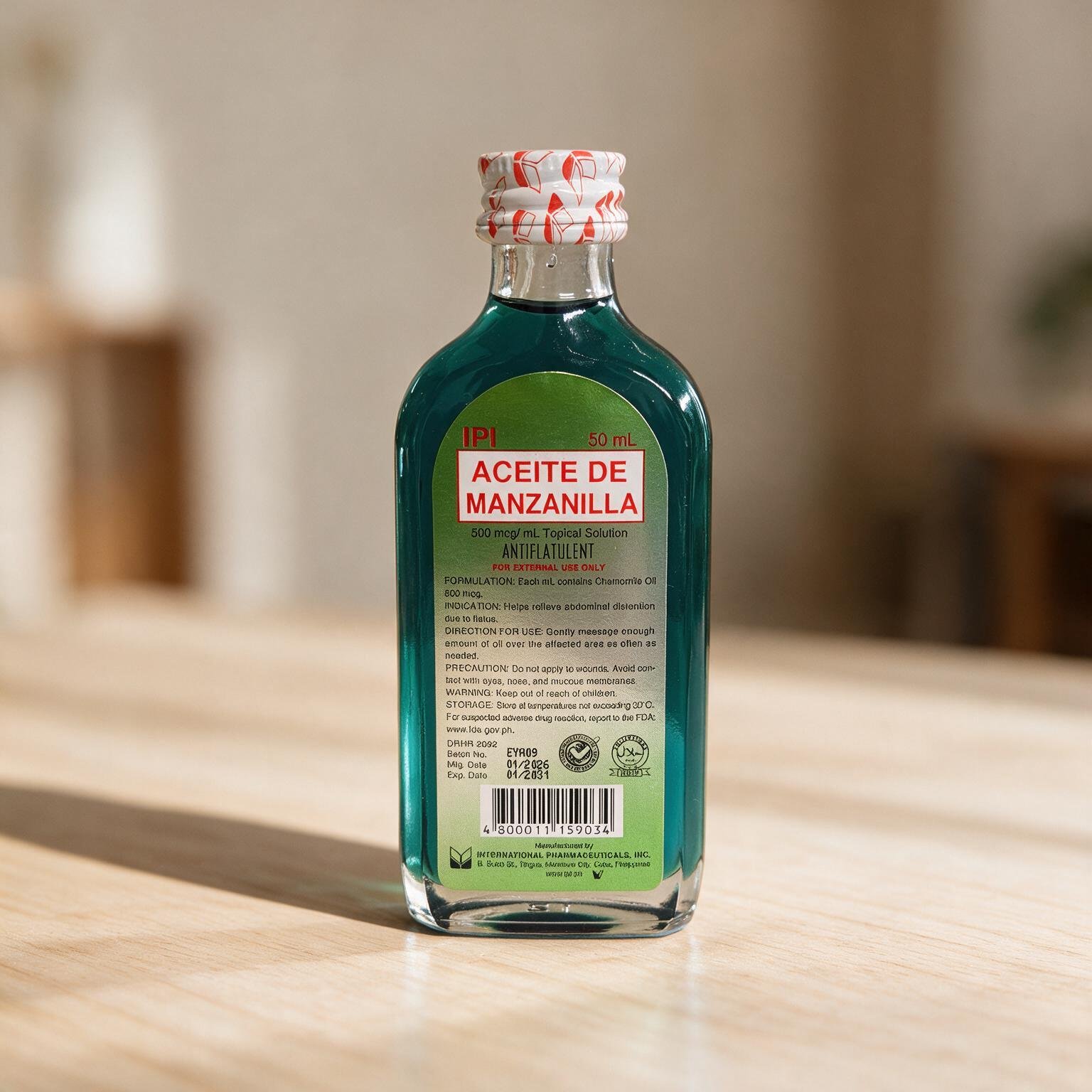 ipi aceite de manzanilla (chamomile oil topical solution) (1) ipi aceite de manzanilla (chamomile oil topical solution) (1)