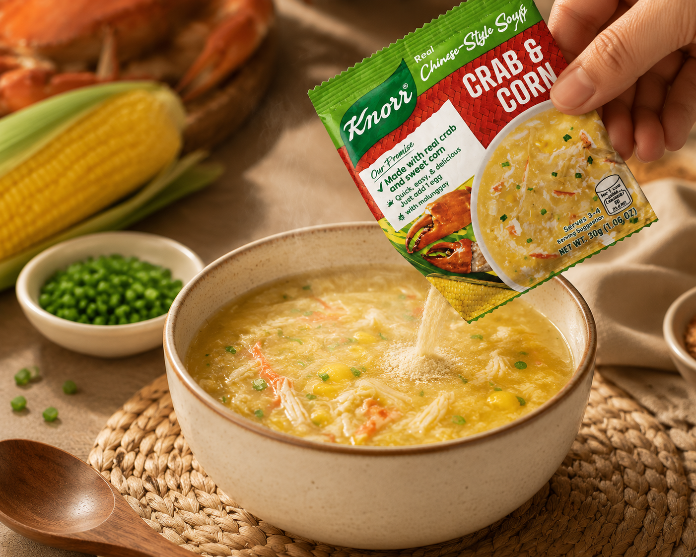 knorr chinese style crab & corn soup mix (2) knorr chinese style crab & corn soup mix (2)