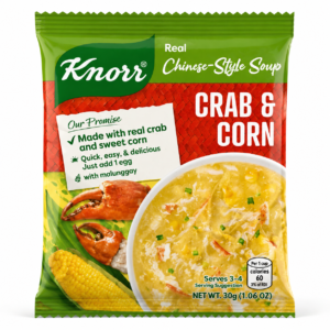 knorr chinese style crab & corn soup mix