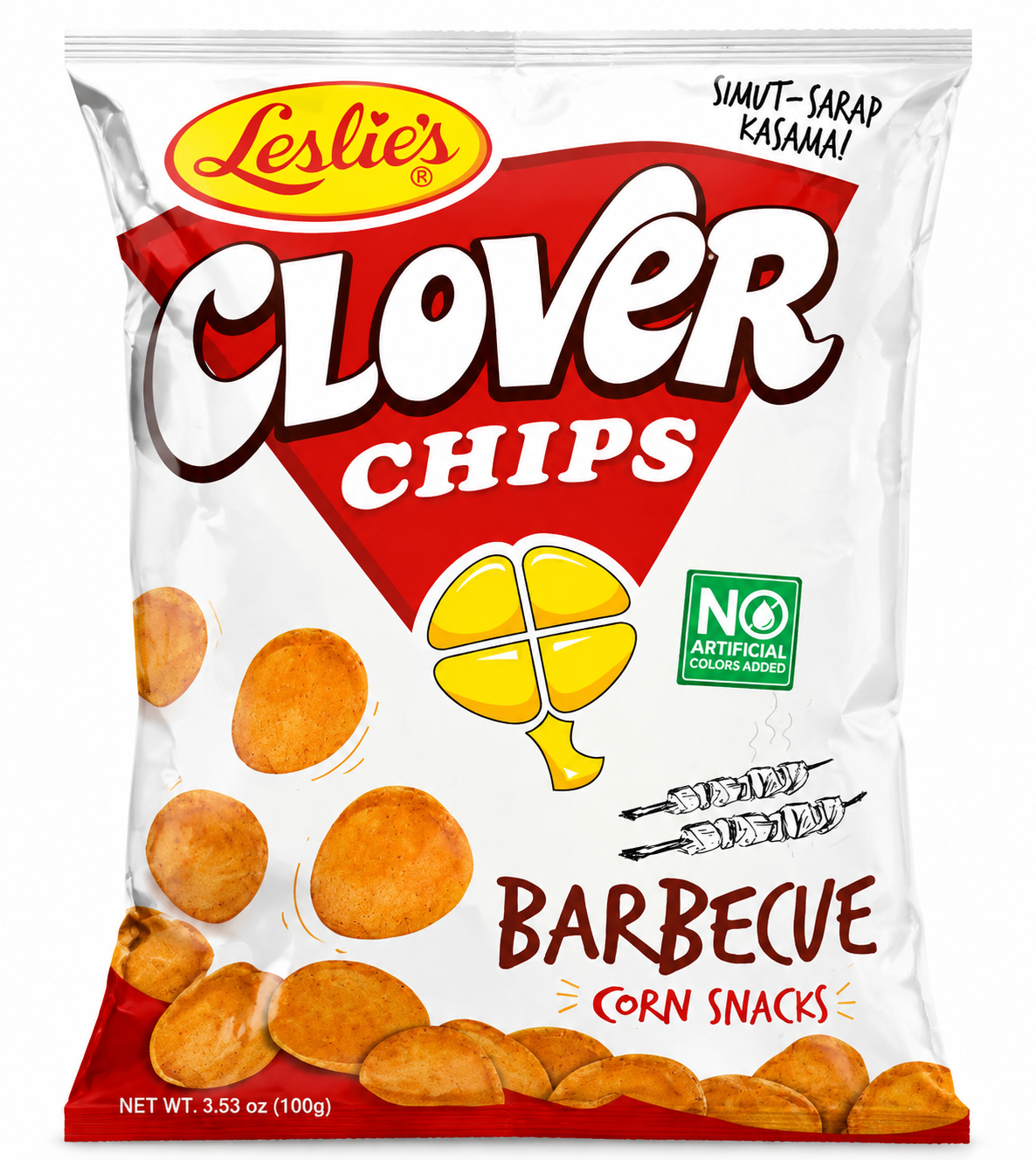 leslies clover chips barbecue corn snacks (1) leslies clover chips barbecue corn snacks (1)