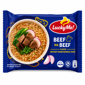 lucky me! beef na beef flavor instant mami noodle soup