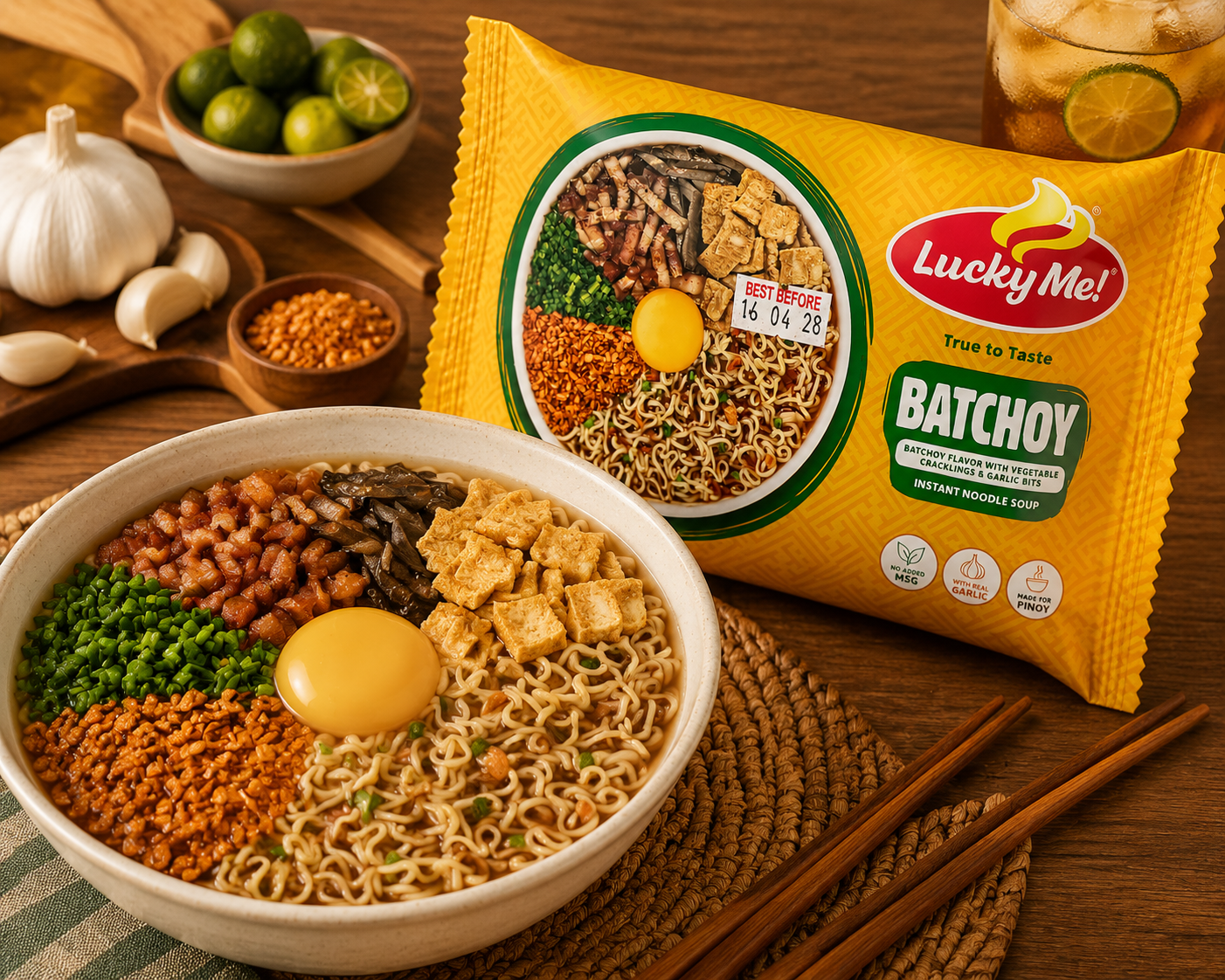 lucky me! la paz batchoy flavor instant noodle soup (2) lucky me! la paz batchoy flavor instant noodle soup (2)