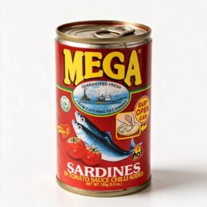 mega sardines in tomato sauce chili added (155g) (2)