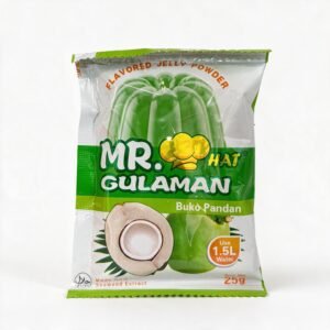mr. hat gulaman buko pandan flavored jelly powder (25g) (2)