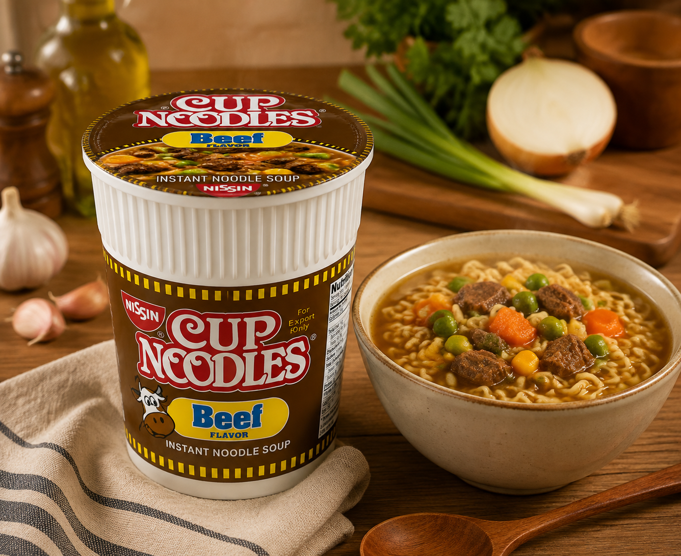 nissin cup noodles beef flavor instant noodle soup (1) nissin cup noodles beef flavor instant noodle soup (1)