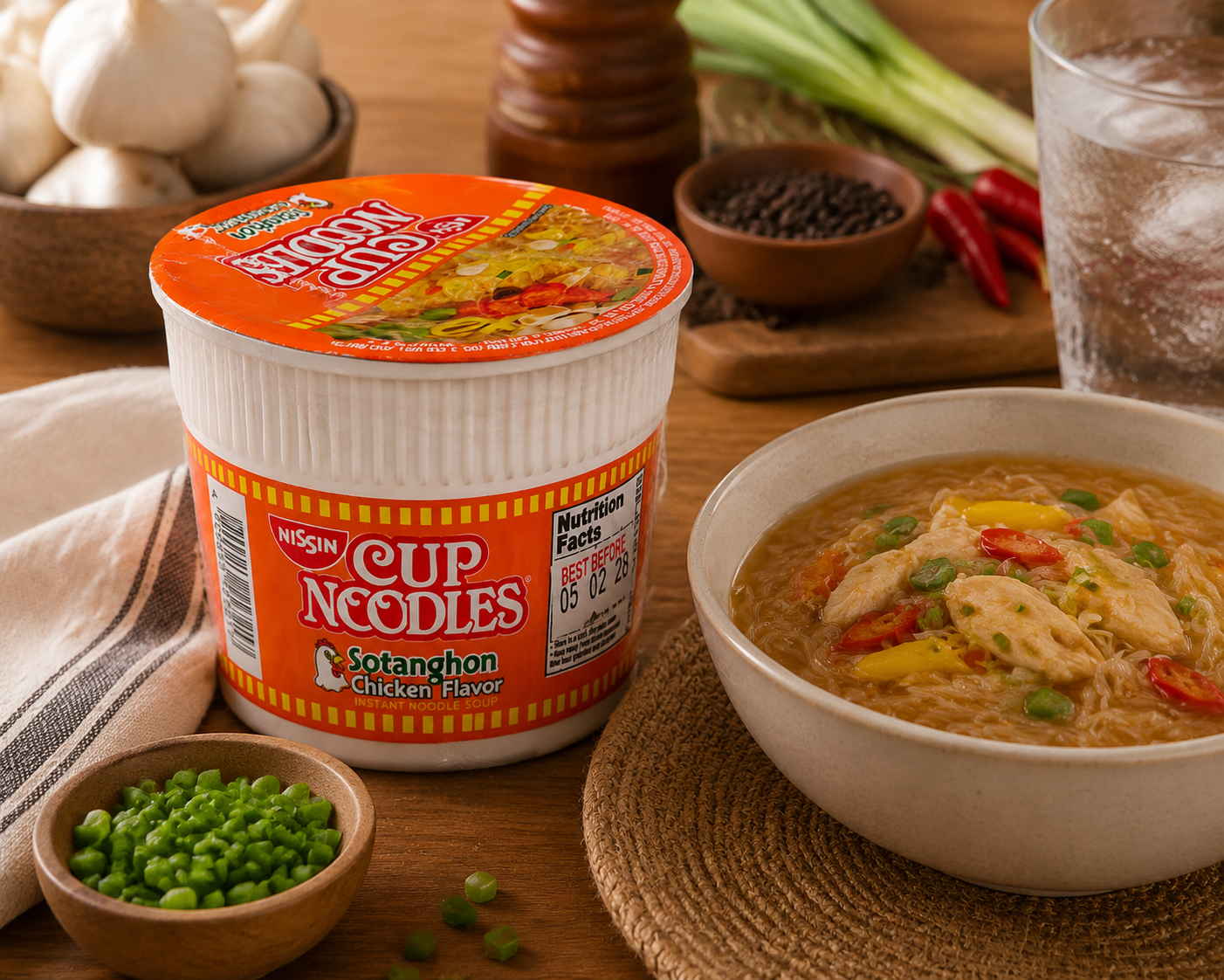 nissin cup noodles sotanghon chicken flavor (mini) (2) nissin cup noodles sotanghon chicken flavor (mini) (2)