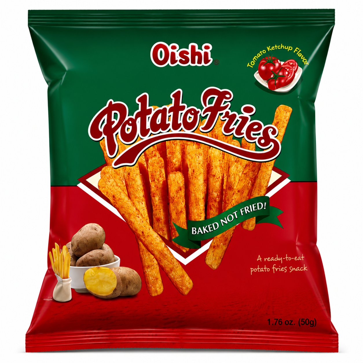 oishi potato fries tomato ketchup flavor (1) oishi potato fries tomato ketchup flavor (1)