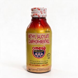 omega pain killer liniment (methyl salicylate + camphor + menthol counterirritant) (2)
