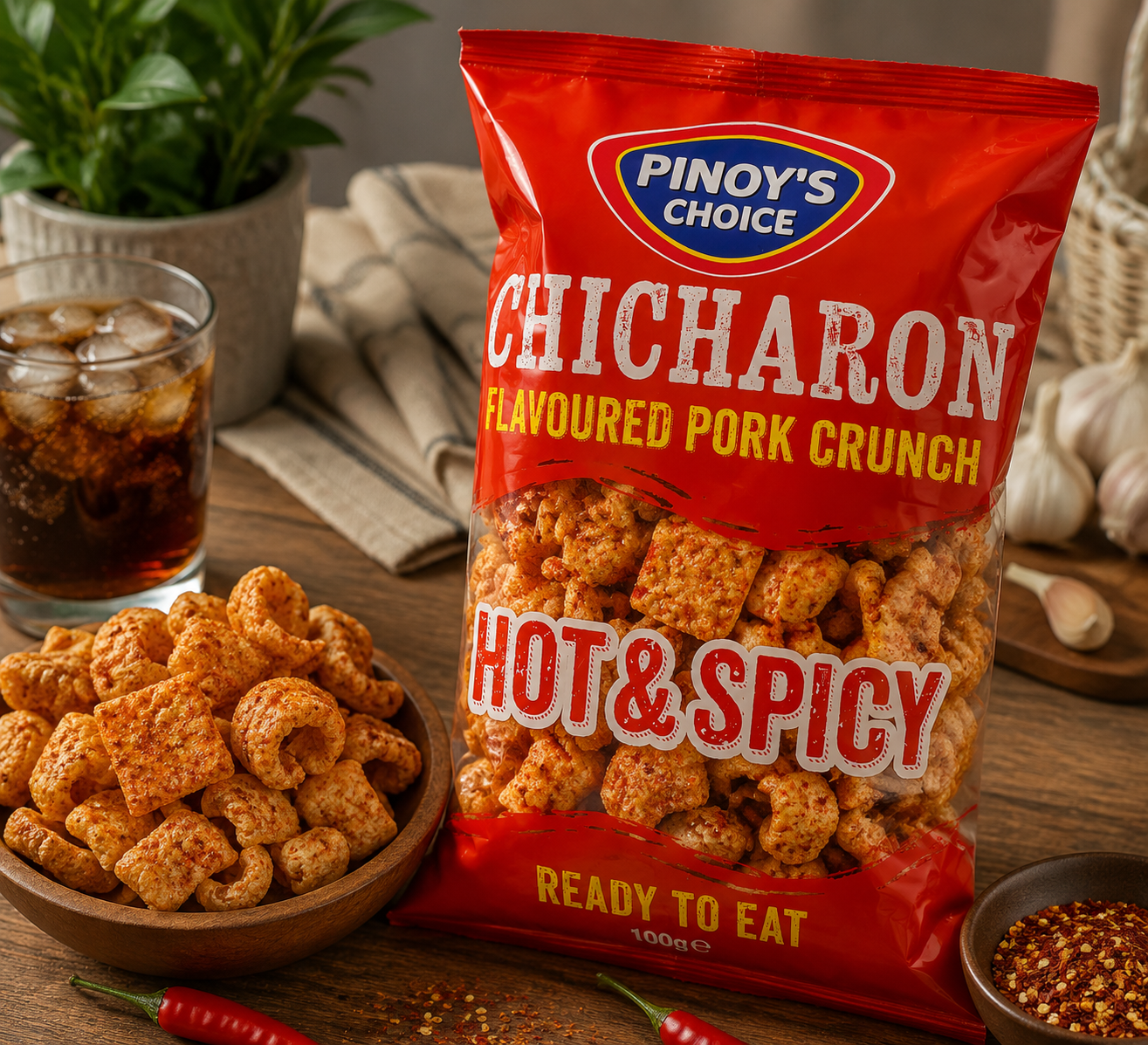 pinoys choice chicharon salt & vinegar flavoured pork crunch (3) pinoys choice chicharon salt & vinegar flavoured pork crunch (3)