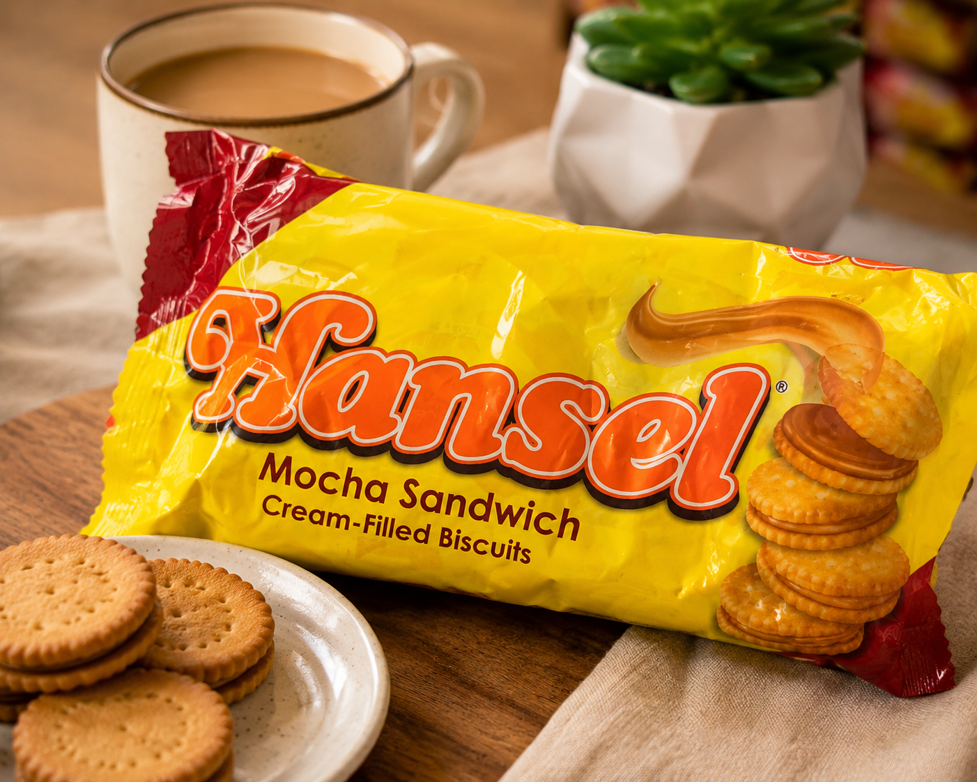 rebisco hansel mocha sandwich cream filled biscuits (1) rebisco hansel mocha sandwich cream filled biscuits (1)