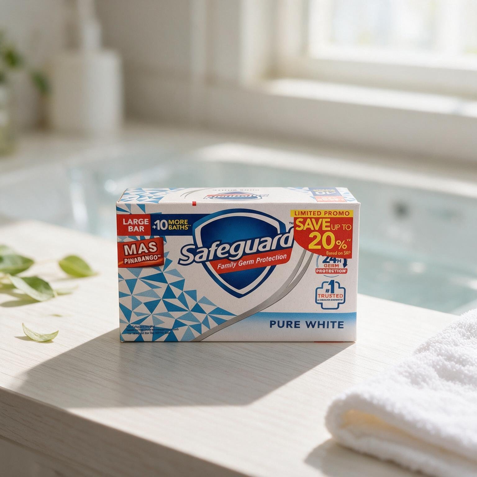 safeguard family germ protection bar soap (pure white) (1) safeguard family germ protection bar soap (pure white) (1)