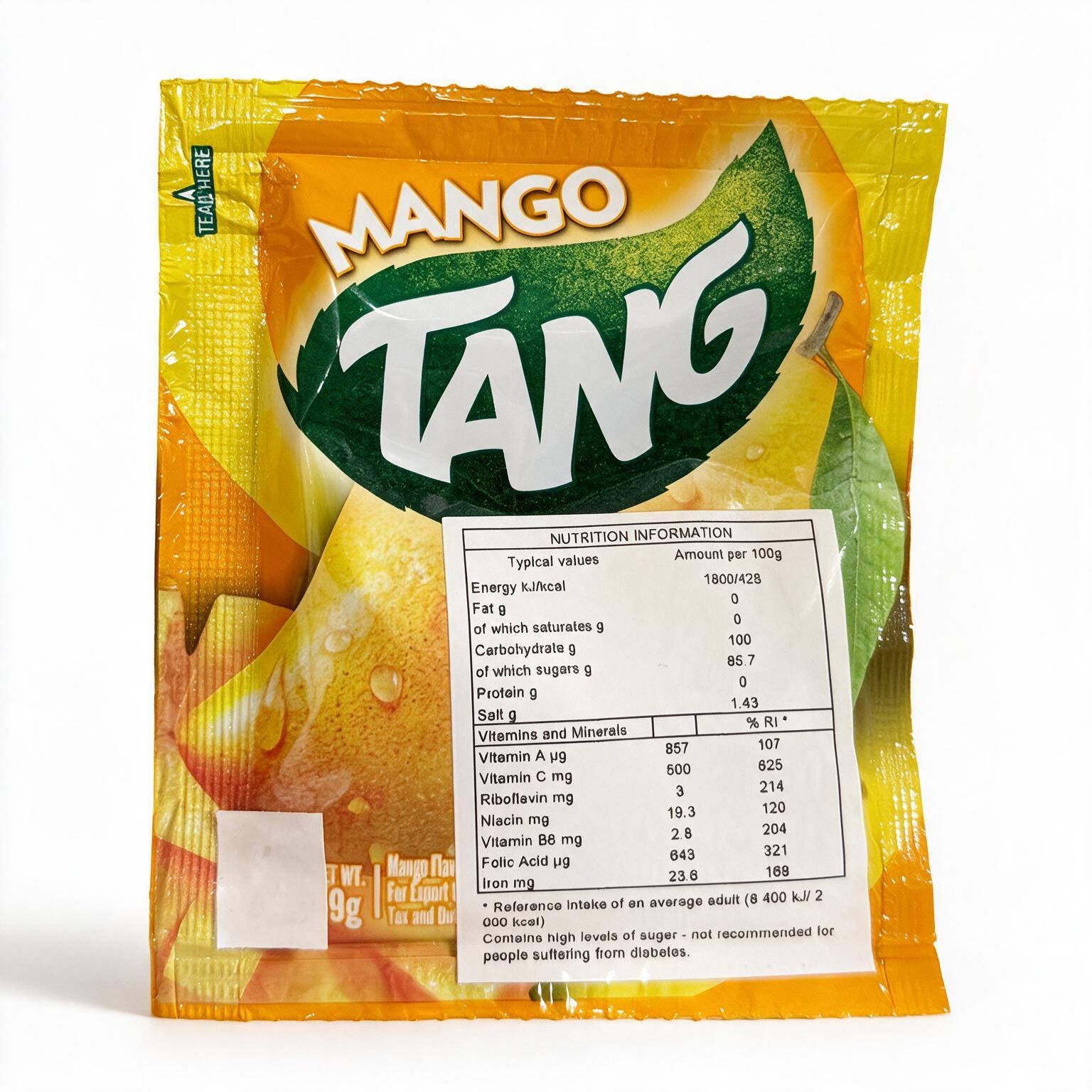 tang mango flavor instant drink mix (1) tang mango flavor instant drink mix (1)