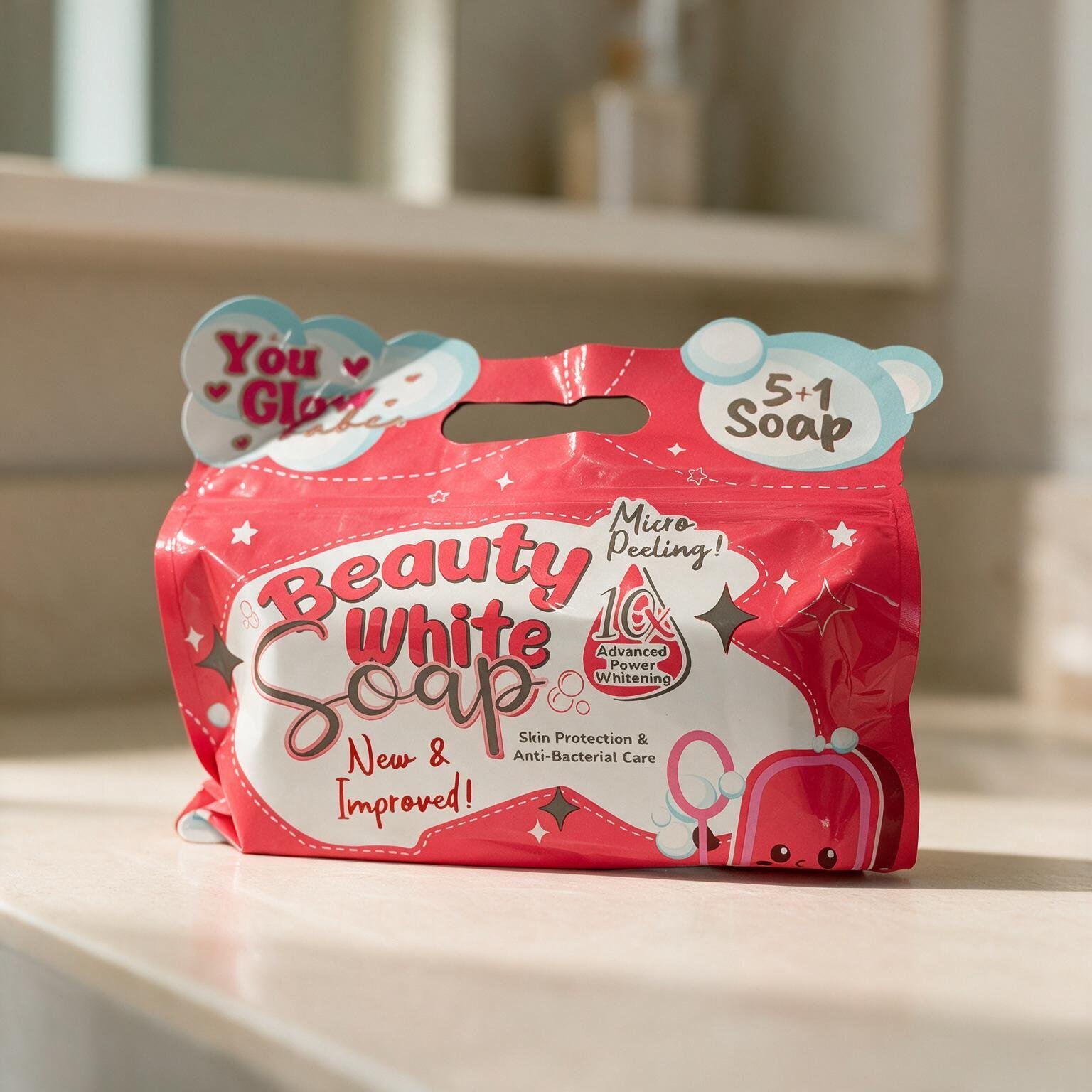 you glow babe beauty white soap (new & improved 5+1 value pack) (2) you glow babe beauty white soap (new & improved 5+1 value pack) (2)