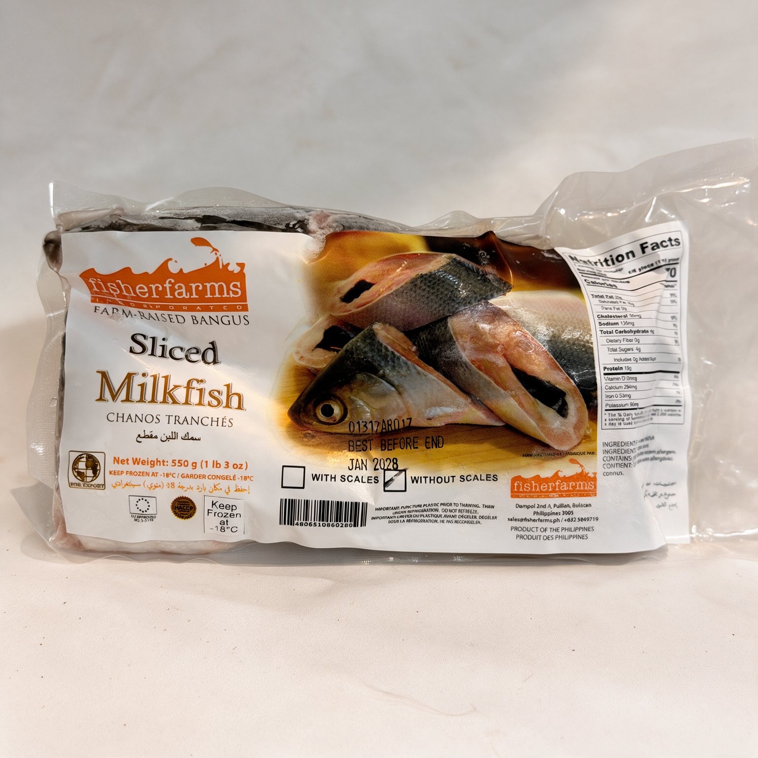 fisherfarms sliced milkfish 550g (1) fisherfarms sliced milkfish 550g (1)
