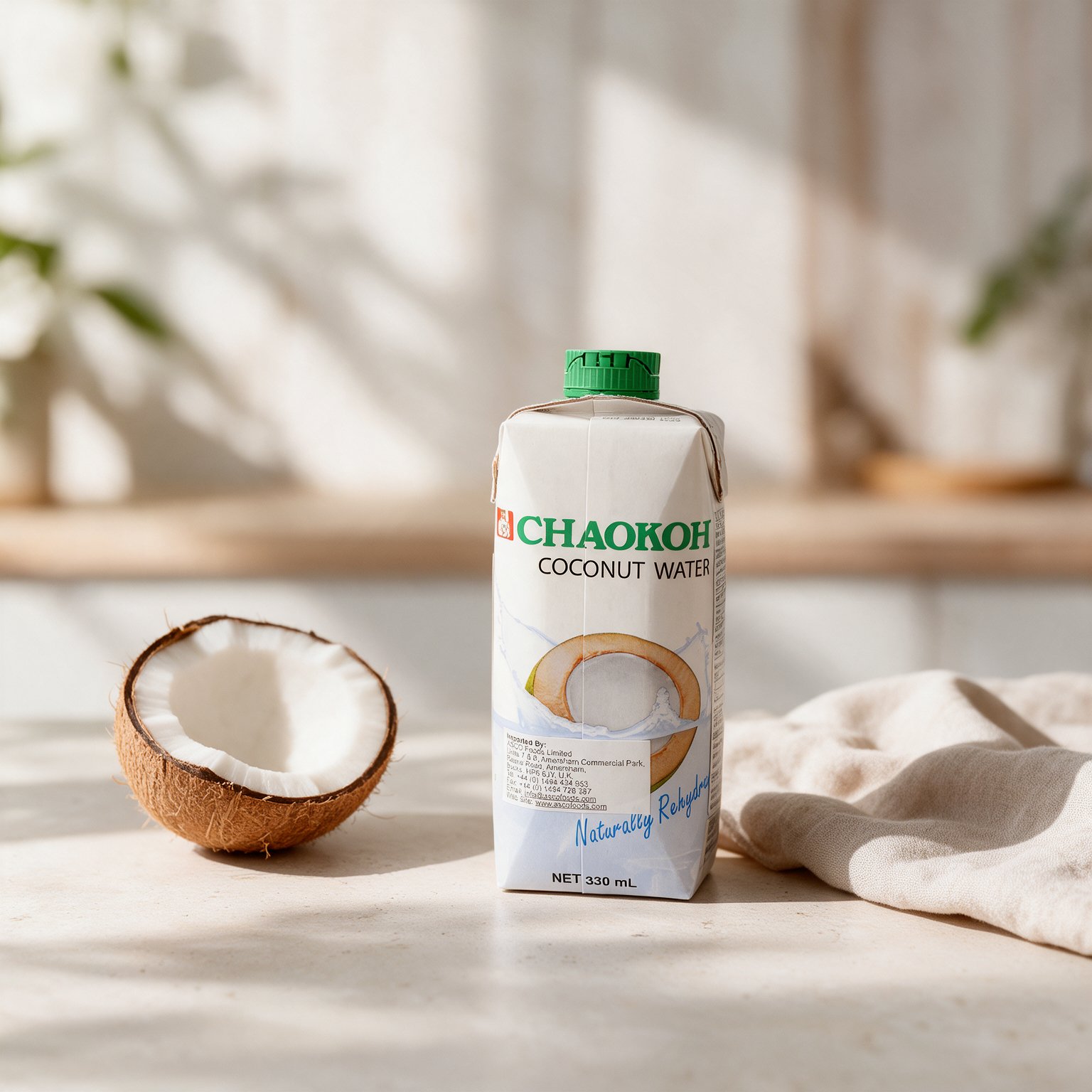 chaokoh 100% natural coconut water – 330ml (2) chaokoh 100% natural coconut water – 330ml (2)