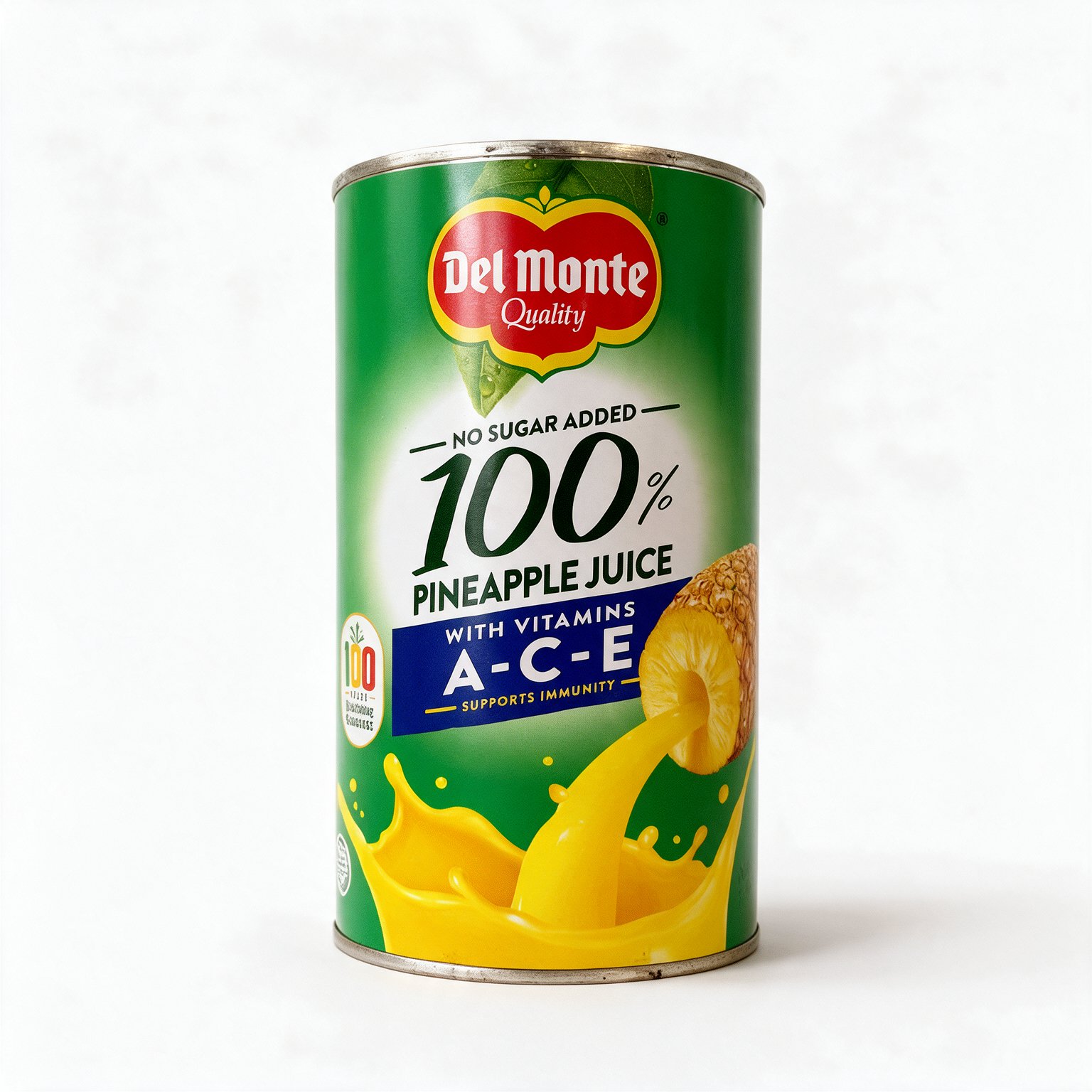 del monte 100% pineapple juice with vitamins a c e (2) del monte 100% pineapple juice with vitamins a c e (2)
