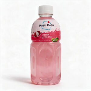 mogu mogu lychee flavoured drink with nata de coco (1)