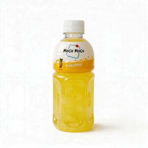 mogu mogu pineapple flavoured drink with nata de coco – 320ml (2)