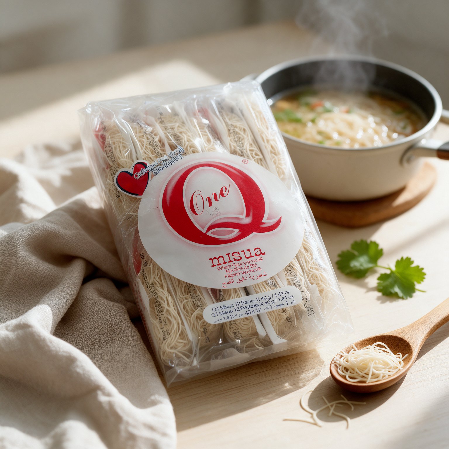 one q misua wheat flour vermicelli (12 x 40g) – 480g (2) one q misua wheat flour vermicelli (12 x 40g) – 480g (2)